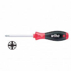 Wiha Softfinish® Pozidriv Screwdriver - Round Blade - PZ0 - 00768